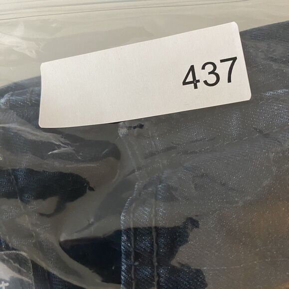 LEVIS 505 Women’s Jean Shorts 34 Fraying Denim Cuffed‎ Indigo Blue Dark Wash - Picture 12 of 12